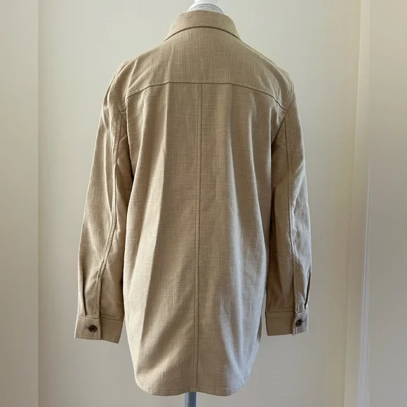CUTE Talbots Khaki Shirt/Jacket - Picture 6 of 10